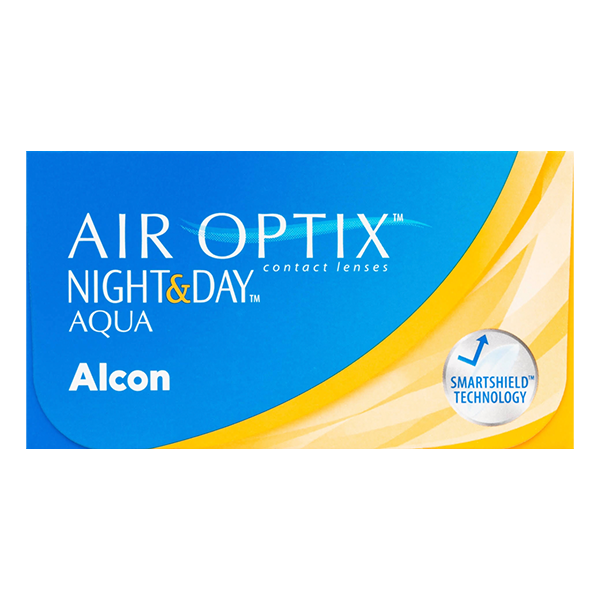 AIR OPTIX NIGHT & DAY AQUA contact lens box