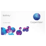 Biofinity contact lens box