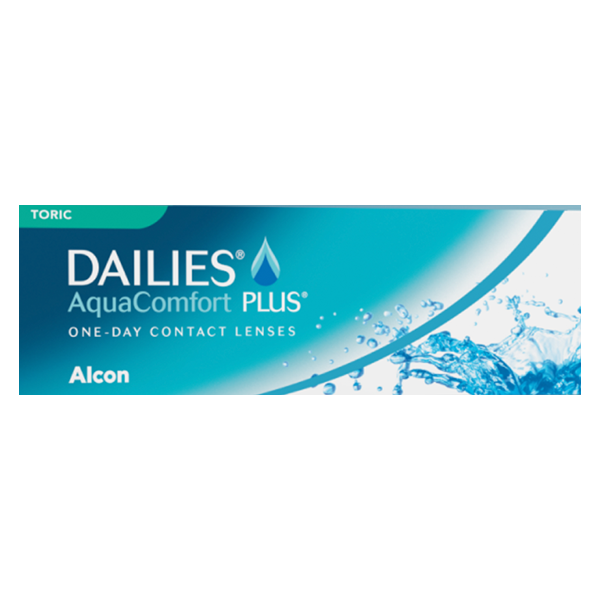 DAILIES AquaComfort PLUS Toric contact lens box