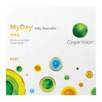 MyDay toric contact lens box