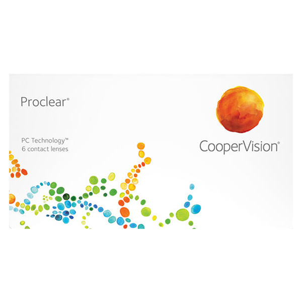 Proclear sphere contact lens box