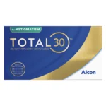 TOTAL30 for Astigmatism contact lens box