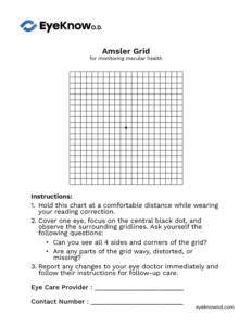 Amsler Grid